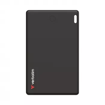 Verbatim My Finder Card Bluetooth esemeotsija 1 tk Must, Isiklik, Otsija, Must, Tolmukindel, Veekindel, IP66, 1440 h