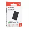 Verbatim My Finder Card Bluetooth esemeotsija 1 tk Must, Isiklik, Otsija, Must, Tolmukindel, Veekindel, IP66, 1440 h