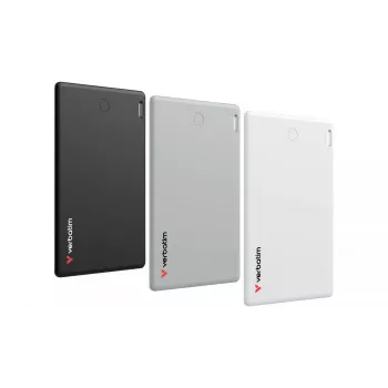 Verbatim My Finder Card Bluetooth'i esemeotsija 3 komplektis Must / Hõbedane / Valge