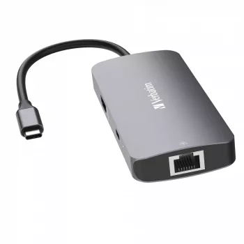Verbatim CMH-05 USB USB-C 5000 Mbit/s Hõbedane