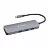 Verbatim CMH-08 USB USB-C 5000 Mbit/s Hõbedane