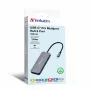 Verbatim CMH-09 USB USB-C 10000 Mbit/s Hõbedane