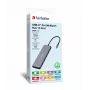 Verbatim CMH-13 USB USB-C jaotur 10000 Mbit/s hõbedane
