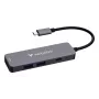 Verbatim USB-C Essentials Multijaotur, 4 porti: HDMI, USB-C PD, USB-A 3.2 Gen 1, USB-A