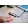 Verbatim USB-C Essentials Multijaotur, 4 porti: HDMI, USB-C PD, USB-A 3.2 Gen 1, USB-A