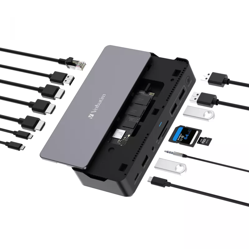 Verbatim CDS-15SSD juhtmega USB 3.2 Gen 1 (3.1 Gen 1) USB-C must, hall