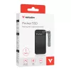 Verbatim Pocket SSD USB 3.2 Gen 2 1TB must/hall