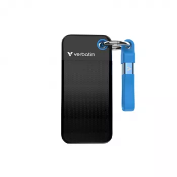 Verbatim Pocket SSD USB 3.2 Gen 2 2TB Must/Sinine