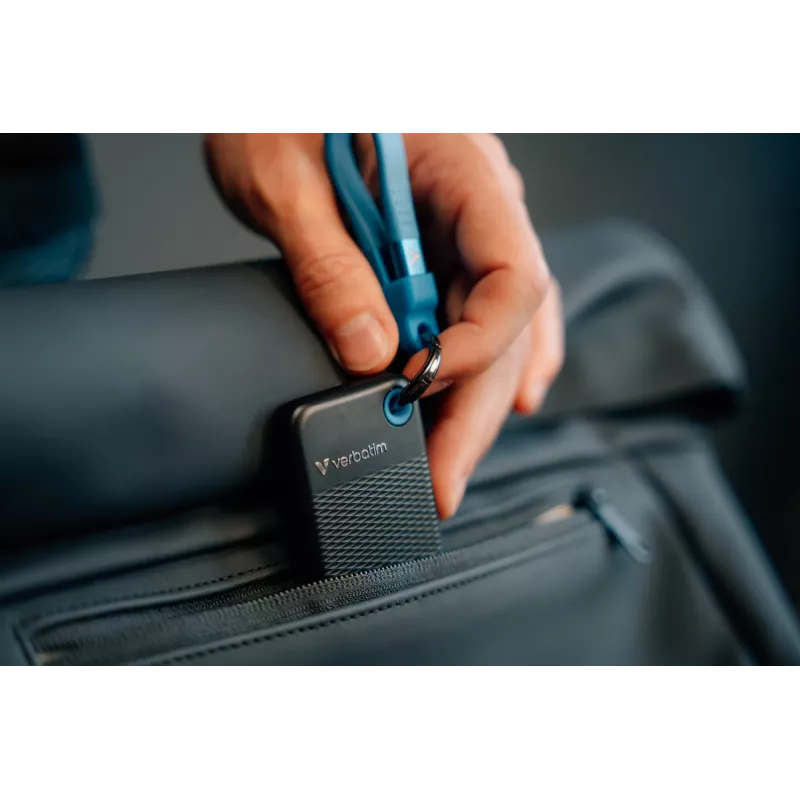 Verbatim Pocket SSD USB 3.2 Gen 2 2TB Must/Sinine