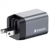 Verbatim GNC-35 GaN laadija 35W, 1 x USB-C PD 35W / 1 x USB-A QC 3.0 (EL/Ühendkuningriik/USA)