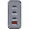Verbatim GNC-100 GaN laadija 100W, 2 x USB-C PD 100W / 1 x USB-C PD 65W / 1 x USB-A QC 3.0 (EL/UK/US)