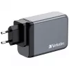 Verbatim GNC-240 GaN laadija 240W, 1x USB-C 140W / 1x USB-C 100W / 1x USB-C 65W / 1x USB-A QC 3.0 (EL/UK/US)