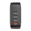 Verbatim Mini GaN laadija 165W 4 porti USA pistikuga koos EL ja UK adapteritega