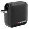 Verbatim Mini GaN laadija 165W 4 porti USA pistikuga koos EL ja UK adapteritega