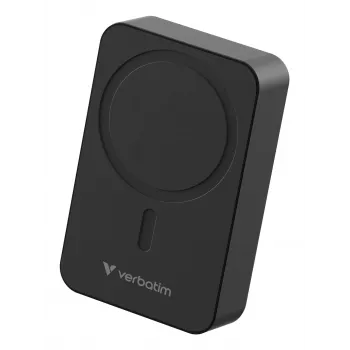 Verbatim Charge 'n' Go Essentials akupank magnetilise juhtmevaba laadimisega 20000 mAh must