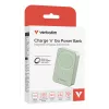 Verbatim Charge 'n' Go Essentials magnetiline juhtmevaba akupank 20000 mAh roheline