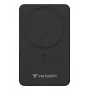 Verbatim Charge 'n' Go Essentials Magnetiline Juhtmevaba Akupank 5000 mAh Must