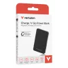 Verbatim Charge 'n' Go Essentials Magnetiline Juhtmevaba Akupank 5000 mAh Must