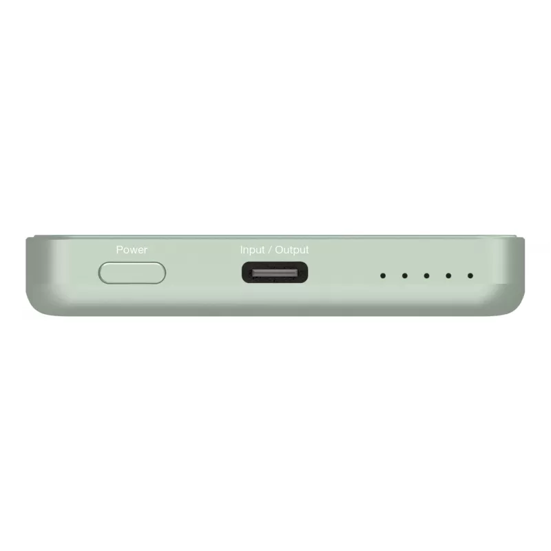 Verbatim Charge 'n' Go Essentials Magnetiline juhtmevaba akupank 5000 mAh Roheline