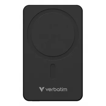 Verbatim Charge 'n' Go Essentials magnetiline juhtmevaba akupank 10000 mAh Must