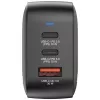 Verbatim Mini GaN Charger 70W 3 Port US plug koos EU and UK adaptors