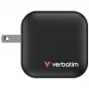 Verbatim Mini GaN Charger 70W 3 Port US plug koos EU and UK adaptors