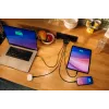 Verbatim Mini GaN laadija 100W 4 porti USA pistikuga koos EL ja UK adapteritega