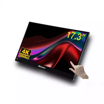 Monitor Verbatim Portable Touchscreen 17.3 tolli 4K Ultra HD LCD 3840 x 2160