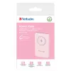 Verbatim Charge 'n' Go Magnetiline juhtmevaba akupank 5000 mAh roosa