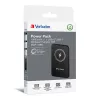 Verbatim Charge 'n' Go magnetiline juhtmevaba akupank 10000 mAh, must