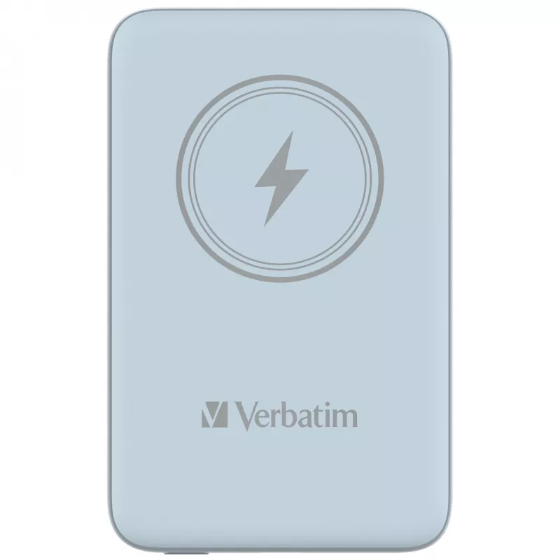 Verbatim Charge 'n' Go Magnetiline juhtmevaba akupank 10000 mAh Sinine