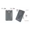 Verbatim Charge'n'Go 2C akupank 5000 mAh hall, 5000 mAh, adaptiivne kiirlaadimine, Power Delivery 3.0, Quick Charge 3.0, juhtmevaba laadimine, 3,85 V, 20 W, hall