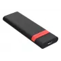 Verbatim M.2 NVMe SSD ümbriskomplekt, SSD ümbris, M.2, PCI Express, 10 Gbit/s, USB-ühenduvus, must, punane