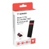 Verbatim M.2 NVMe SSD ümbriskomplekt, SSD ümbris, M.2, PCI Express, 10 Gbit/s, USB-ühenduvus, must, punane