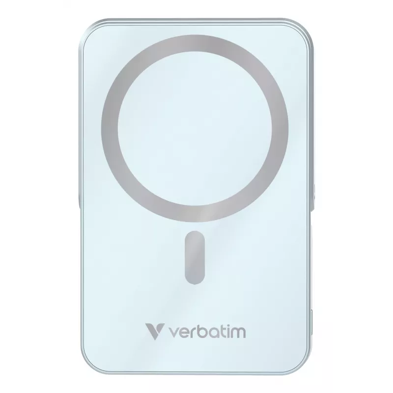 Verbatim Charge 'n' Go Magnetiline juhtmevaba akupank alusega - 10000 mAh Sinine
