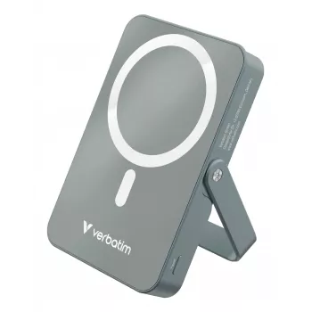 Verbatim Charge 'n' Go Magnetiline Traadita Akupank koos Alusega - 10000 mAh Hall