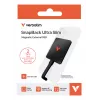 Verbatim SnapBack Ultra õhuke SSD 2TB USB USB-C USB 3.2 Gen 2x2 Must
