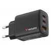 Verbatim Essentials GaN Charger 65W EU plug Must, indoor, AC, 20 V, must