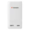 Verbatim Fold 'n' Go GaN laadija 65W EL-pistik valge, siseruumidesse, vahelduvvool, 20 V, valge