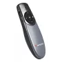 Verbatim Focus juhtmevaba esitlusipult punase laserosutiga, RF, USB, 30 m, must, hõbedane