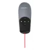 Verbatim Focus juhtmevaba esitlusipult punase laserosutiga, RF, USB, 30 m, must, hõbedane