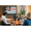 Verbatim Focus juhtmevaba esitlusipult punase laserosutiga, RF, USB, 30 m, must, hõbedane