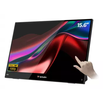 Kaasaskantav monitor Verbatim 15,6-tolline FHD puute-LCD 1920 x 1080