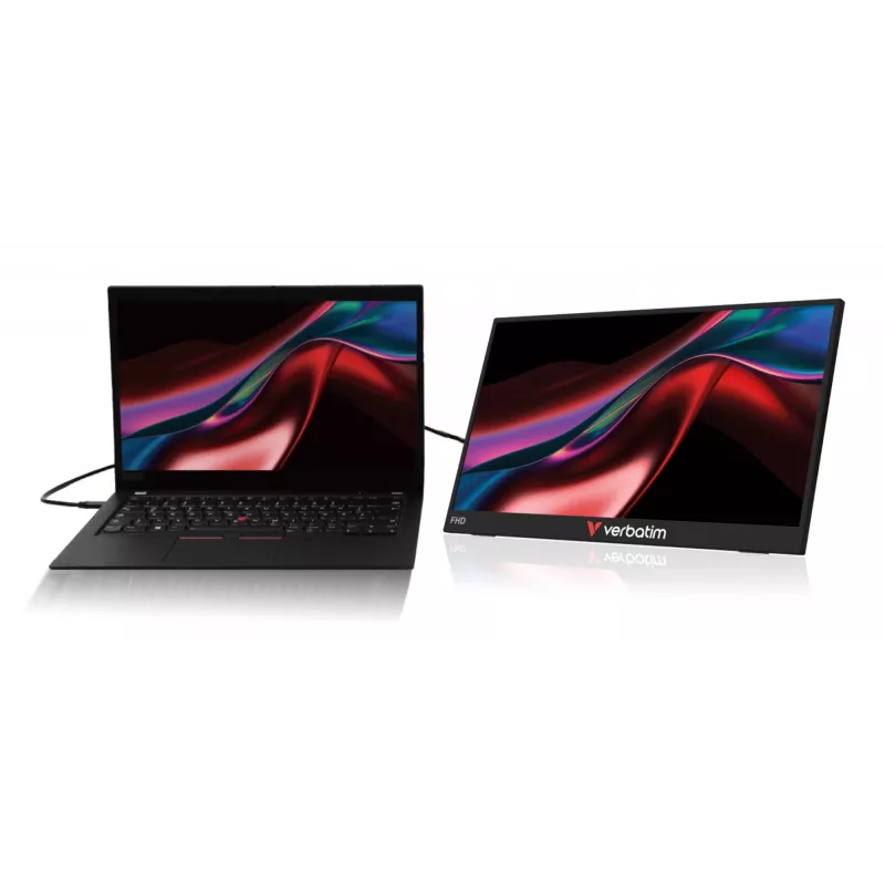 Kaasaskantav monitor Verbatim 15,6-tolline FHD puute-LCD 1920 x 1080