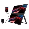 Verbatim Portable 15.6 inch FHD Dual Monitor Essentials, 39.6 cm (15.6 inch), LCD, 1920 x 1080 pikslit, Full HD, 16:9, 10 ms
