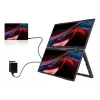 Verbatim Portable 15.6 inch FHD Dual Monitor Essentials, 39.6 cm (15.6 inch), LCD, 1920 x 1080 pikslit, Full HD, 16:9, 10 ms