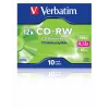 Verbatim CD-RW 12x 700 MB 10 tk