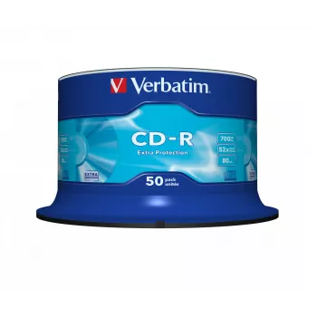 Verbatim CD-R Extra Protection 700 MB 52x 50 tk
