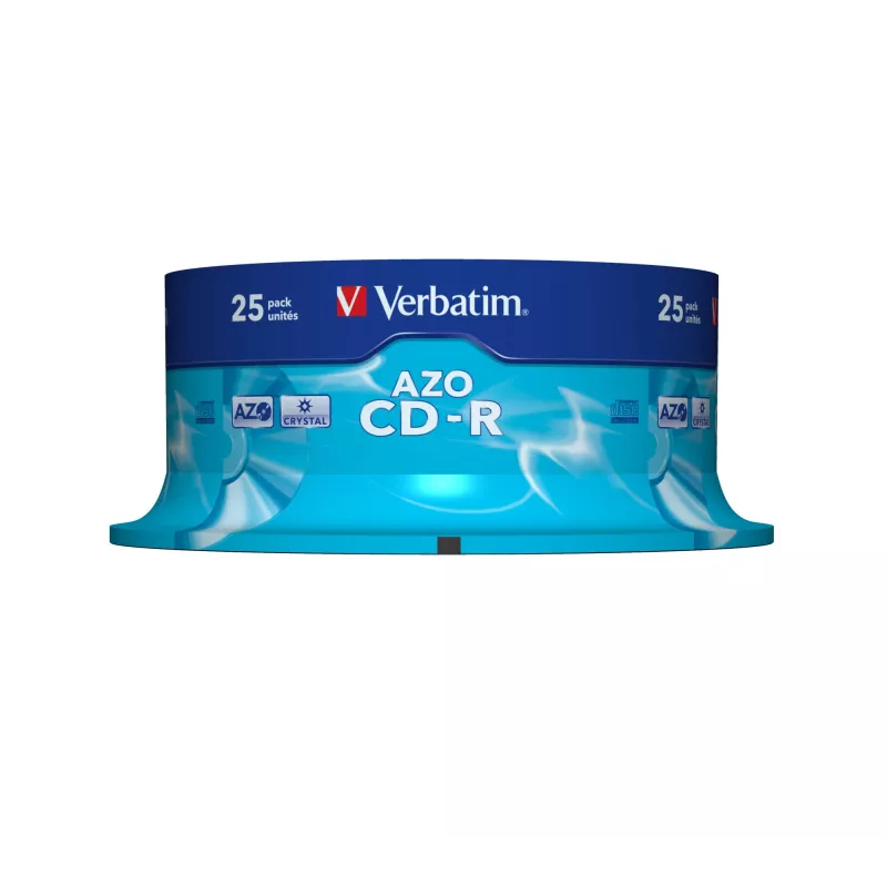 Verbatim CD-R AZO Crystal 700 MB 52x 25 tk