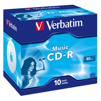 Verbatim Music CD-R 700 MB 16x 10 tk
